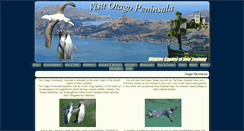 Desktop Screenshot of otago-peninsula.co.nz